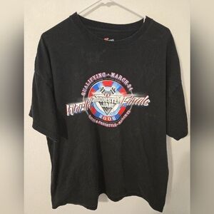2006 MONSTER JAM WORLD FINALS T Shirt XL tee AUTOGRAPHS Trucks Black Las Vegas